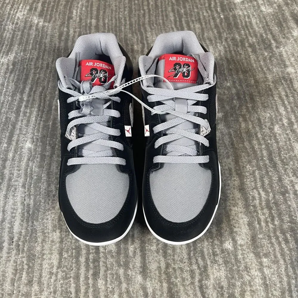 Jordan Stadium 90 Low TD Mens 9 Black Football Cleats Nike HQ0210-060